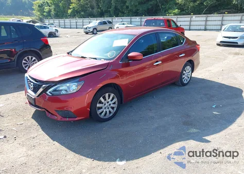2017 Nissan Sentra Sv from USA, damaged, VIN 3N1AB7AP5HY268632